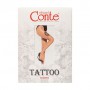 Фантазийные колготки женские Conte Elegant Tattoo 20С-17СП, с рисунком Lion, 20 DEN, 002 Bronz, размер 3