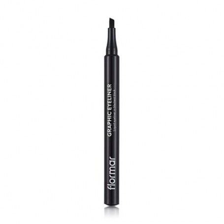Подводка-фломастер для глаз Flormar Graphic Eyeliner Black, 1 мл