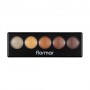 Палетка теней для век Flormar Color Palette Eyeshadow 004 Golden Caramel, 9 г