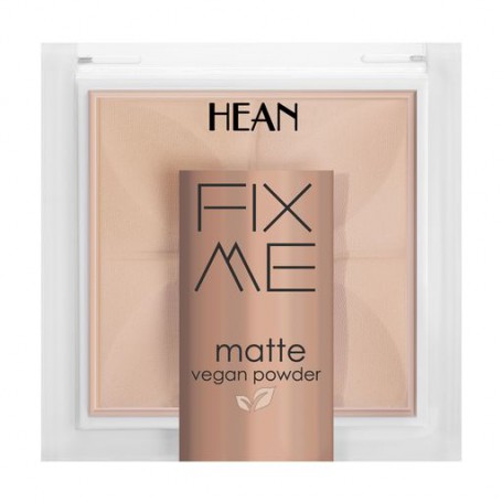 Фиксирующая пудра для лица Hean Fix Me Matte Vegan Powder 63 Warm, 8 г