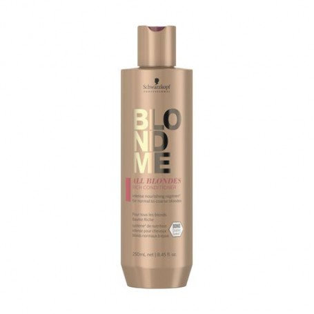 Кондиционер Schwarzkopf Professional Blondme All Blondes Rich Conditioner, для волос всех типов блонд, 250 мл