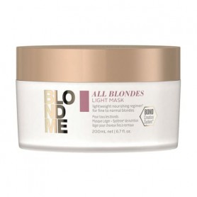 Маска Schwarzkopf Professional Blondme All Blondes Light Mask, для тонких волос всех типов блонд, 200 мл