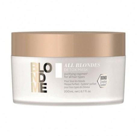 Детокс-маска Schwarzkopf Professional Blondme All Blondes Detox Mask, для всех типов волос, 200 мл