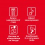Гель для мытья посуды в посудомоечной машине Somat Exellence Duo Gel Антижир, 2*900 мл