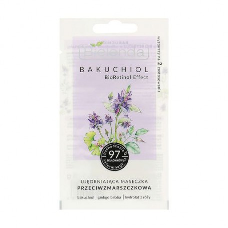 Укрепляющая маска для лица Bielenda Bakuchiol BioRetinol Firming Mask, 8 г