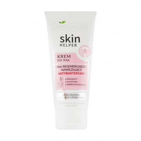 Регенерирующий и увлажняющий крем для рук Bielenda Skin Helper Regenerating and Moisturizing Hand Cream, 75 мл