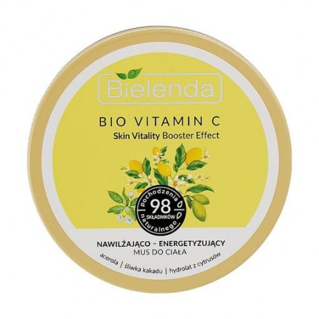 Увлажняющий и тонизирующий мусс для тела Bielenda Bio Vitamin C, 250 г