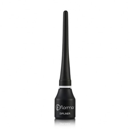 Подводка для глаз Flormar Dipliner с твердой кисточкой, Black, 3.5 мл
