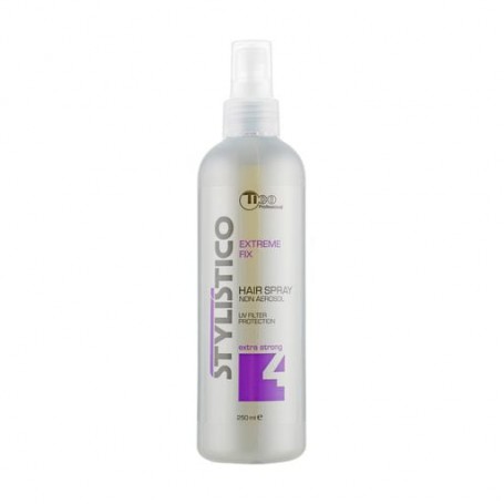 Жидкий лак для укладки волос Tico Professional Stylistico Extreme Fix Hair Spray экстрасильная фиксация, 250 мл