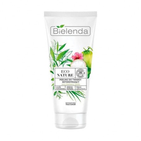 Матирующий скраб для лица Bielenda Eco Nature Facial Mattifying Scrub с эффектом детоксикации, 150 г
