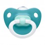 Пустышка силиконовая NUK Fashion ортодонтическая, голубая, от 6 до 18 месяцев, 1 шт (3952356)