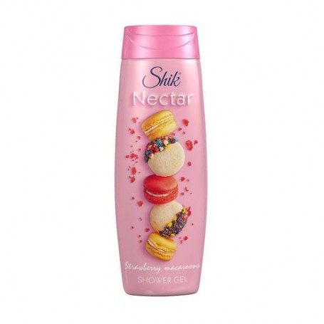 Гель для душа Shik Nectar Strawberry Macaroons, 400 мл