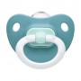 Пустышка силиконовая NUK Fashion ортодонтическая, голубая, от 0 до 6 месяцев, 1 шт (3952352)