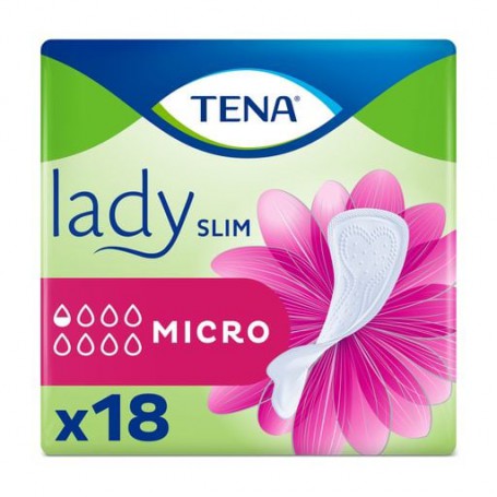Урологические прокладки женские TENA Lady Slim Micro, 18 шт
