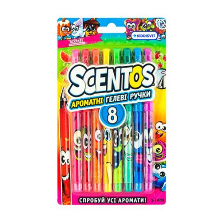 Набор ароматных гелевых ручек Scentos Феерия ароматов, от 3 лет, 12 цветов (41203)