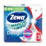 Бумажные полотенца Zewa Wisch & Weg Design, 2-слойные, 45 отрывов, 3 рулона