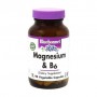 Пищевая добавка минералы в капсулах Bluebonnet Nutrition Магний + Витамин В6, 90 шт