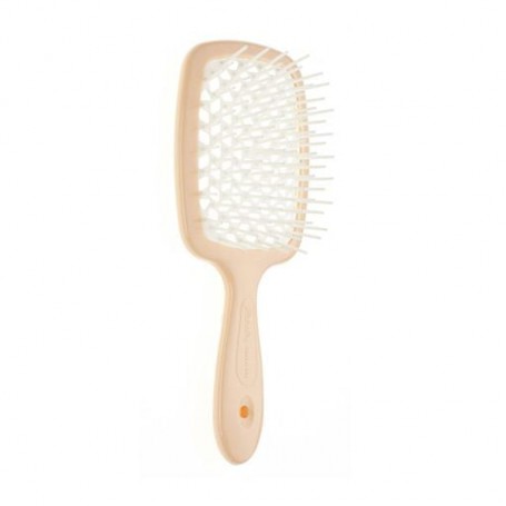 Расческа для волос Janeke Superbrush 1830 The Original Italian Patent Персиковая с белым