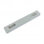 Пилка-баф для ногтей прямоугольной формы Kodi Professional 159, 100/100 грит, серая, 178*28*11.5 мм