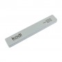 Пилка-баф для ногтей прямоугольной формы Kodi Professional 161, 80/150 грит, серая, 178*28*11.5 мм