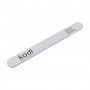 Пилка для ногтей Kodi Professional 137, 220/220 грит прямая, светло-серая, 178*19*4 мм