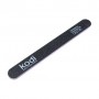 Пилка для ногтей Kodi Professional 120/120 грит прямая, черная, 178*19*4 мм