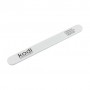 Пилка для ногтей Kodi Professional 180/220 грит прямая, белая, 178*19*4 мм