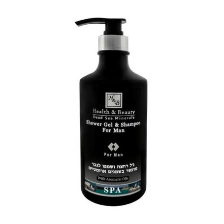 Мужской гель-шампунь для душа Health And Beauty Shower Gel & Shampoo, 780 мл
