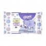 Детские влажные салфетки Bella Baby Happy Vit E & Allantoin с витамином Е, 24 шт