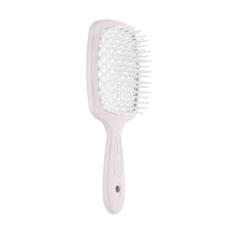 Расческа для волос Janeke Small Superbrush 1830 The Original Italian Patent Нежно-розовая и белая