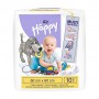 Одноразовые гигиенические пеленки Happy Bella Baby Multi Protection 60*60 см, 10 шт