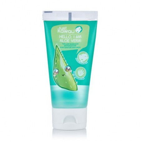 Увлажняющий гель для умывания Just Kawaii с экстрактом алое вера, 50 мл