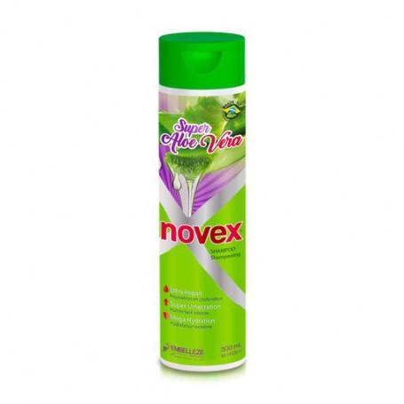 Шампунь для волос Novex Super Aloe Vera Shampoo с алоэ вера, 300 мл