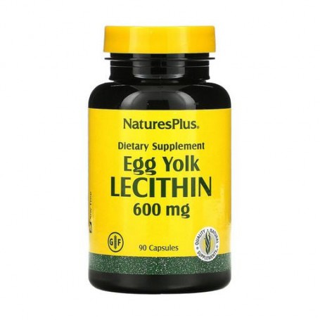 Пищевая добавка в капсулах NaturesPlus Лецитин из яичного желтка, 600 мг, 90 шт