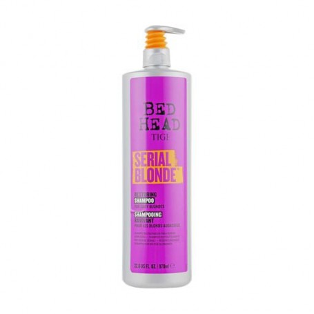 Восстанавливающий шампунь Tigi Bed Head Serial Blonde Restoring Shampoo для блондированных волос, 970 мл