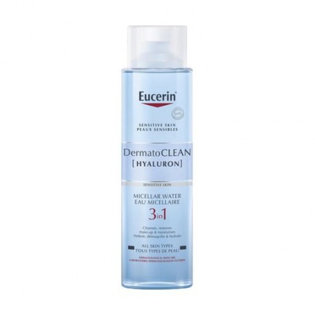 Средство для снятия макияжа 3 в 1 Eucerin DermatoClean Micellar Cleansing Fluid для всех типов кожи, 400 мл