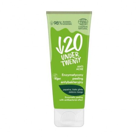 Энзимный антибактериальный пилинг для лица Under Twenty Anti Acne Antibacterial Enzymatic Peeling, 75 мл