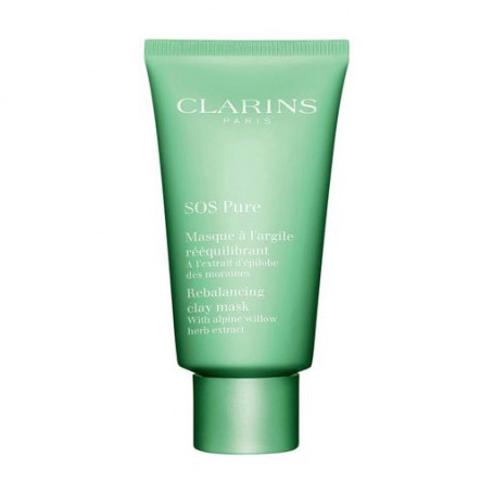 Очищающая маска для лица Clarins SOS Pure Rebalancing Clay Mask, 75 мл