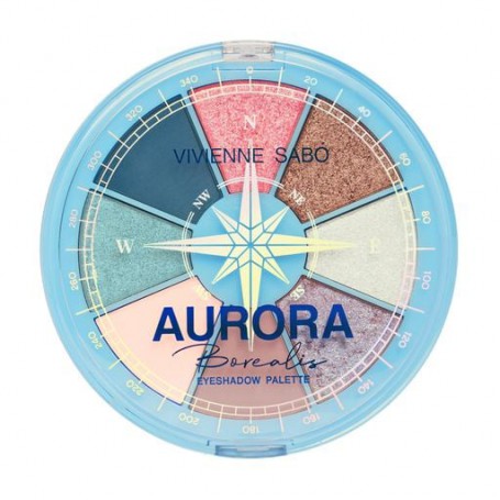 Палетка теней для век Vivienne Sabo Aurora Borealis Eyeshadow Palette 01, 8 г