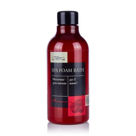 Молочко для ванны UTerra Native Spa Foam Bath Малина, 300 мл