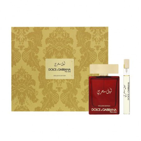 Парфюмированный набор мужской Dolce & Gabbana The One Mysterious Night (парфюмированная вода, 100 мл + парфюмированная вода, 10 