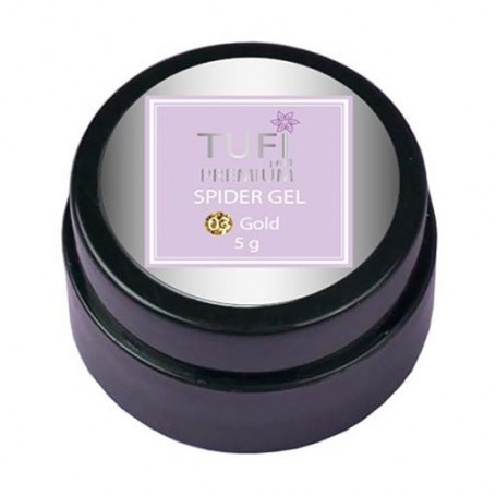 Гель-паутинка для ногтей Tufi Profi Premium Spider Gel 02 Silver, 5 г