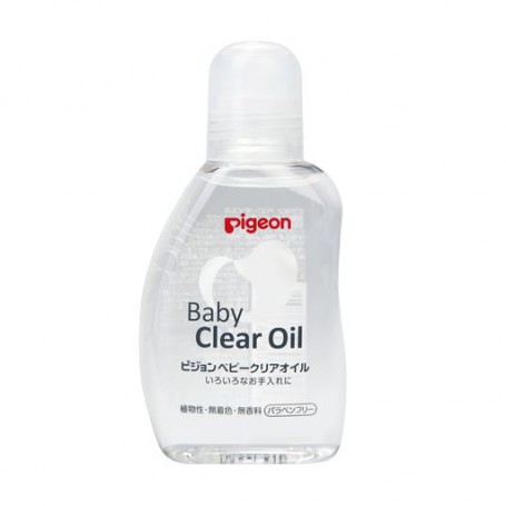 Детское увлажняющее масло Pigeon Baby Oil, 0+, 80 мл