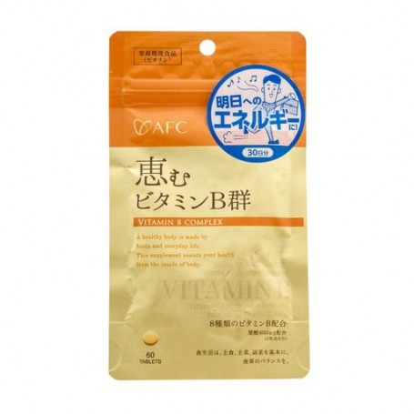 Пищевая добавка витамины в таблетках AFC Vitamin B Complex Витамины группы В 300 мг, 60 шт