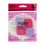 Набор спонжей для макияжа Bless Beauty Puff Make Up Sponge 4 в 1, мини ромб, розово/фиолетовые, 4 шт