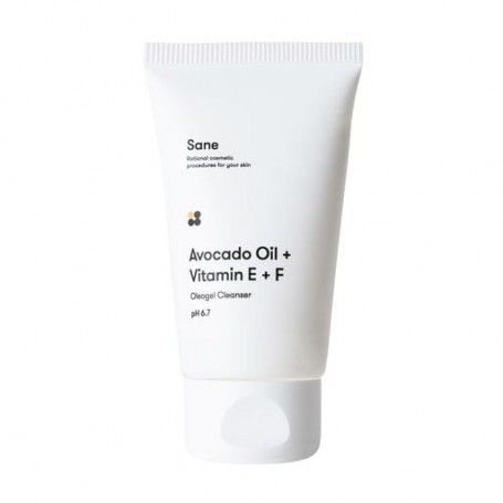 Гидрофильное масло для лица Sane Avocado Oil + Vitamin E Oleogel Cleanser, 40 мл