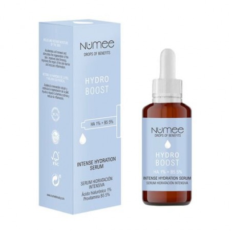 Интенсивная увлажняющая сыворотка для лица Numee Drops Of Benefits Hydro Boost HA 1% + B5 5% Intense Hydration Serum, 30 мл