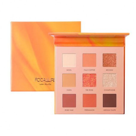 Палетка теней для век Focallure Colour The Life Eyeshadow Palette, 01 Ring The Alarm, 11.25 г