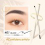 Автоматический карандаш для бровей Focallure Silky Shaping Brows Pencil 01 Black, 0.16 г