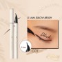 Подводка-фломастер для глаз Focallure Lasting Waterproof Liquid Eyeliner с изогнутой кистью C01, 6.1 г